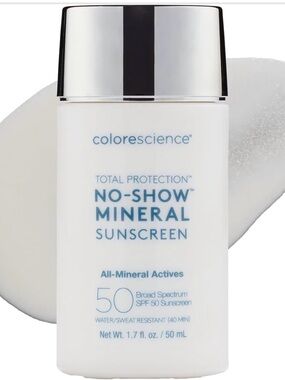 Colorscience No-Show Mineral Sunscreen SPF 50 - USED ONCE Exp 03/2027 2.6oz